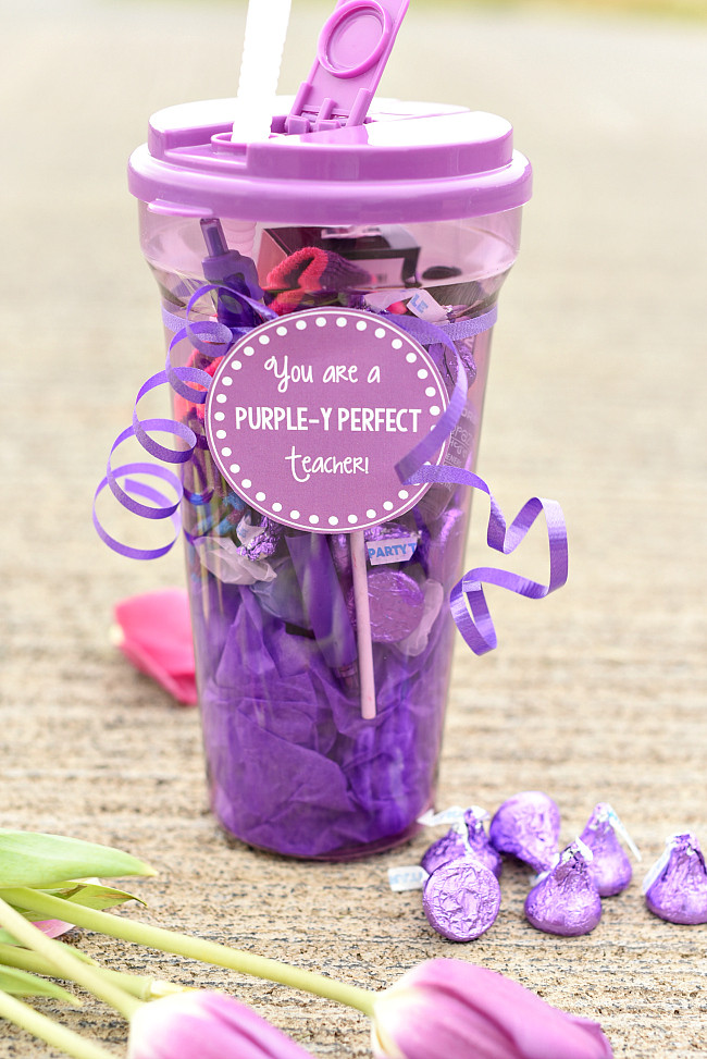Purple Gift Basket Ideas
 Purple Gift Idea – Fun Squared