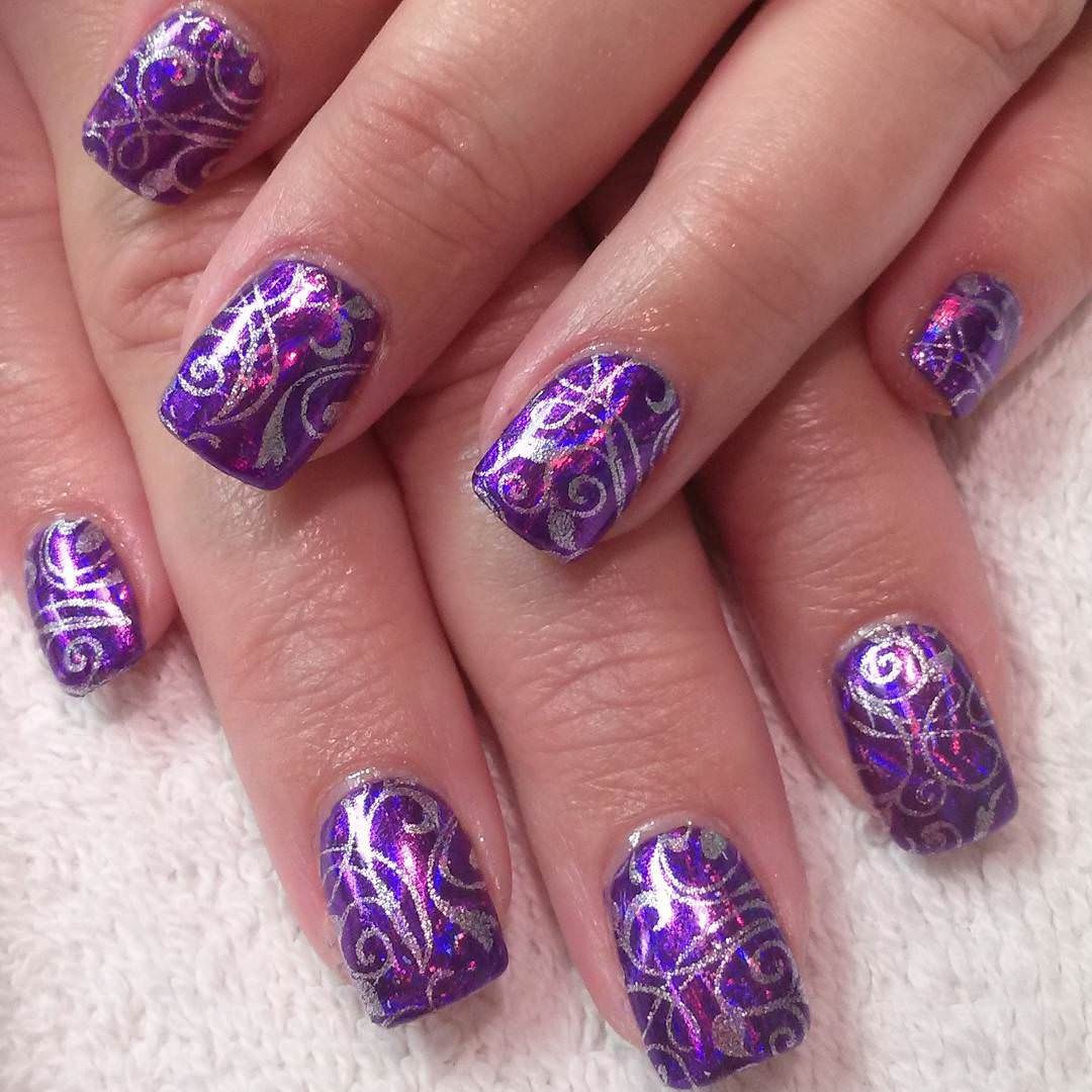 Purple Nail Art Designs
 24 Purple Nail Art Designs Ideas