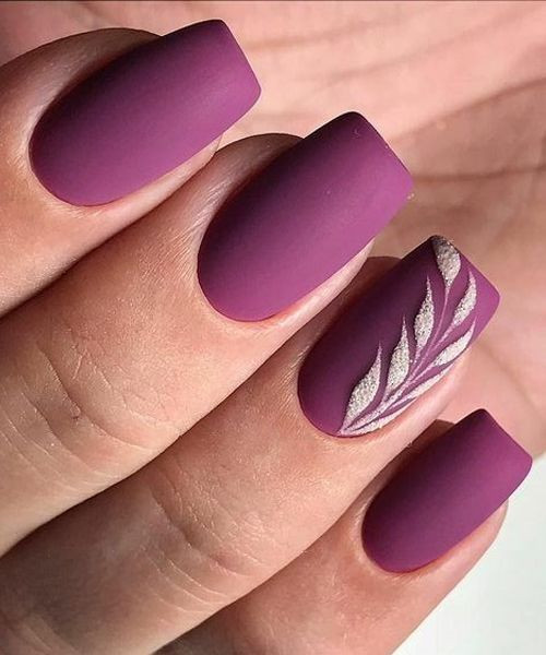 Purple Nail Art Designs
 37 Snatching Nail Designs You Have To Try In 2018