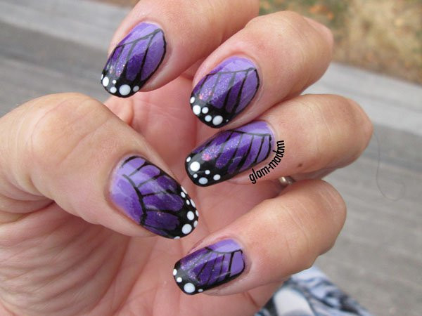 Purple Nail Art Designs
 55 Best Purple Nail Art Designs