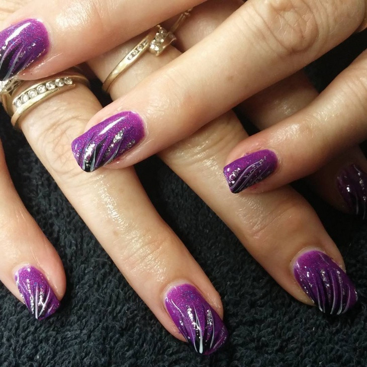 Purple Nail Art Designs
 20 Purple Nail Art Designs Ideas