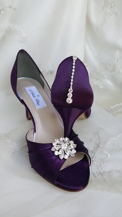 Purple Shoes For Wedding
 Have a Crush on The 20 Amazing Purple Wedding Shoes