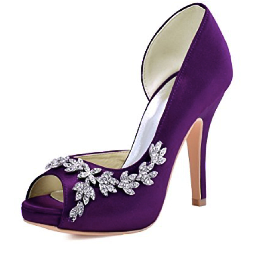 Purple Shoes For Wedding
 