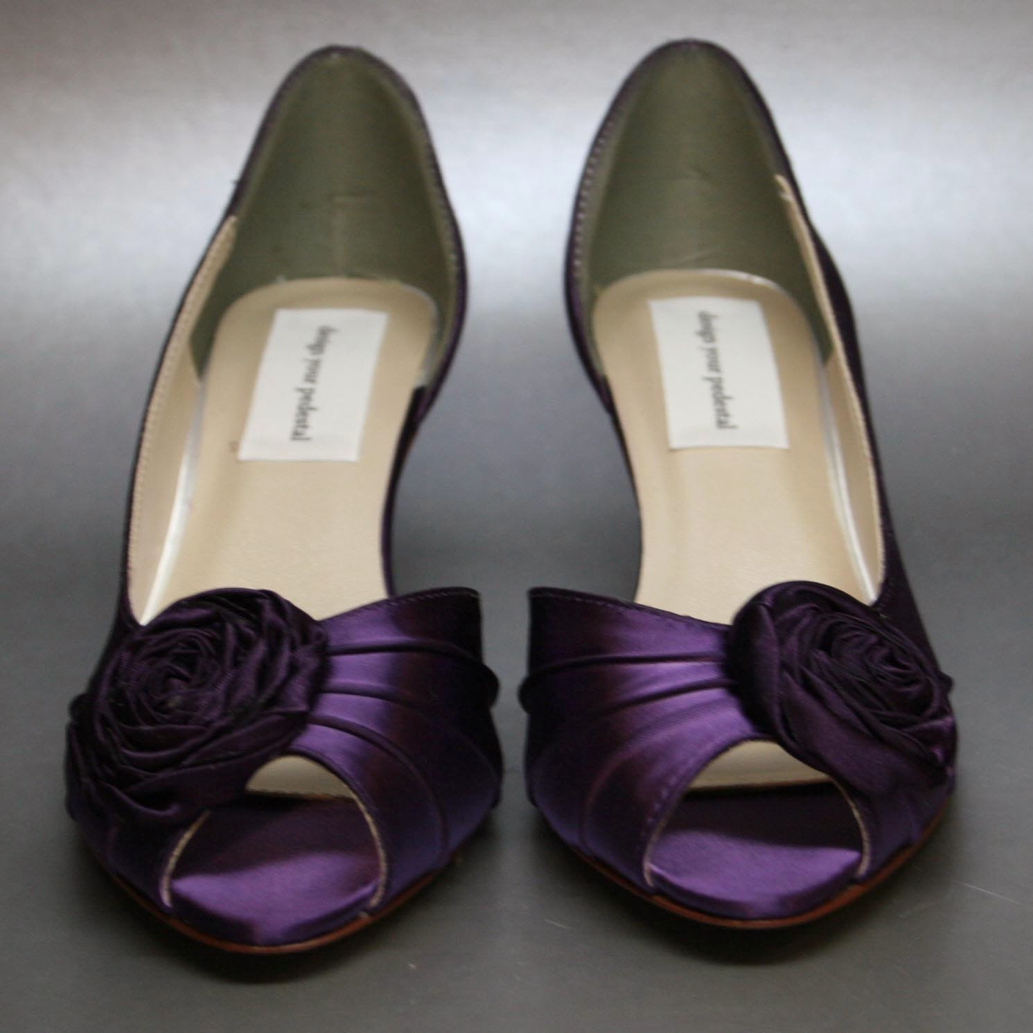 Purple Shoes For Wedding
 Purple Wedding Shoes