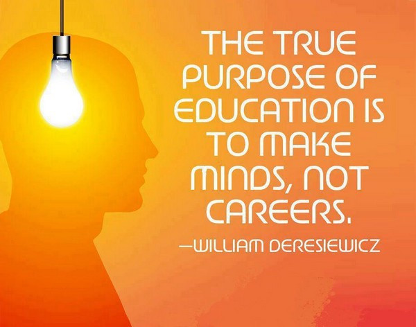 Purpose Of Education Quote
 The True Purpose Education – Bits Wisdom