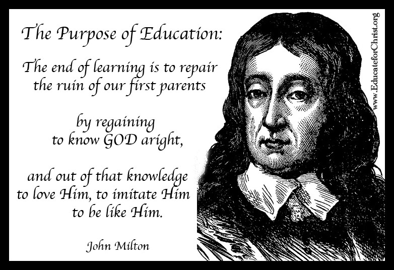 Purpose Of Education Quote
 the goal of learning