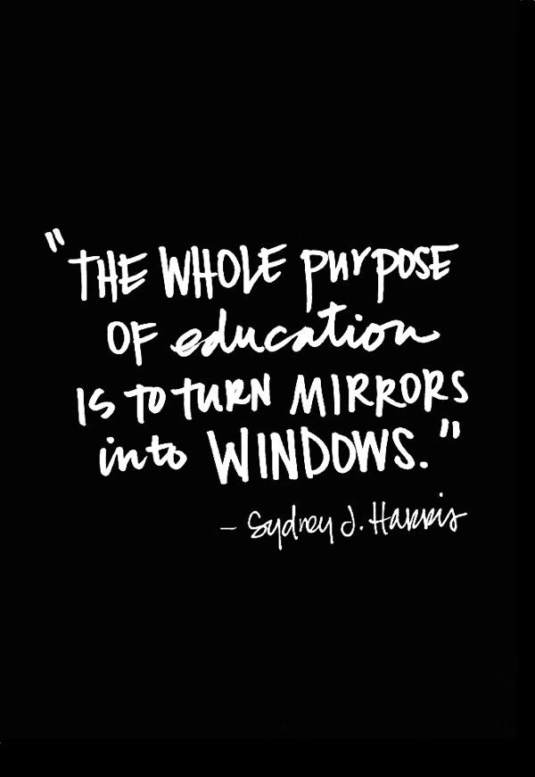 Purpose Of Education Quote
 And I Quote QUOTES