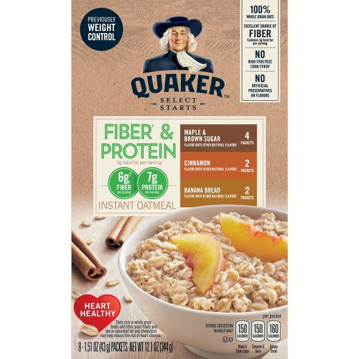 Quaker Oats Weight Loss
 Quaker Weight Control Instant Oatmeal Variety Pack 8pk