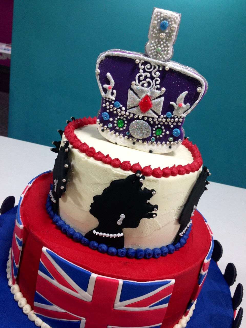 Queen Birthday Cakes
 Cocoa and Co s Queen Elizabeth s Birthday Cake A Cake Fit