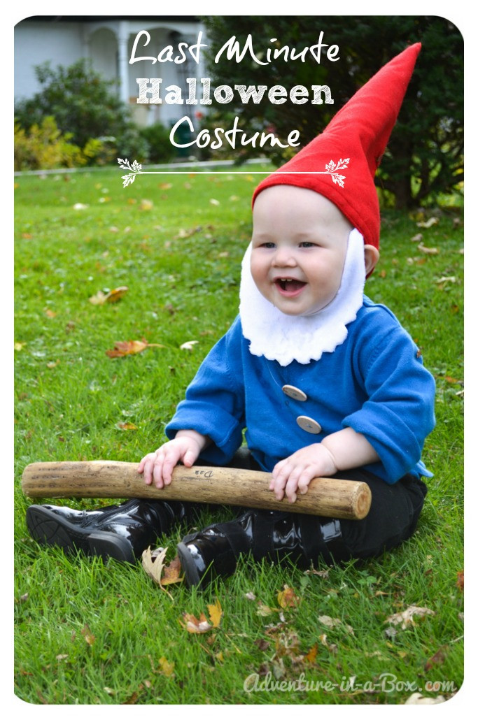 Quick DIY Costumes
 Quick and Easy Halloween Costume Idea Garden Gnome