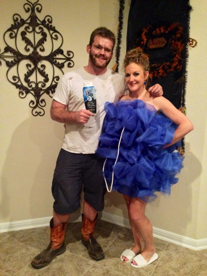 Quick DIY Halloween Costumes Adults
 My friends are crafty Homemade Halloween costumes for