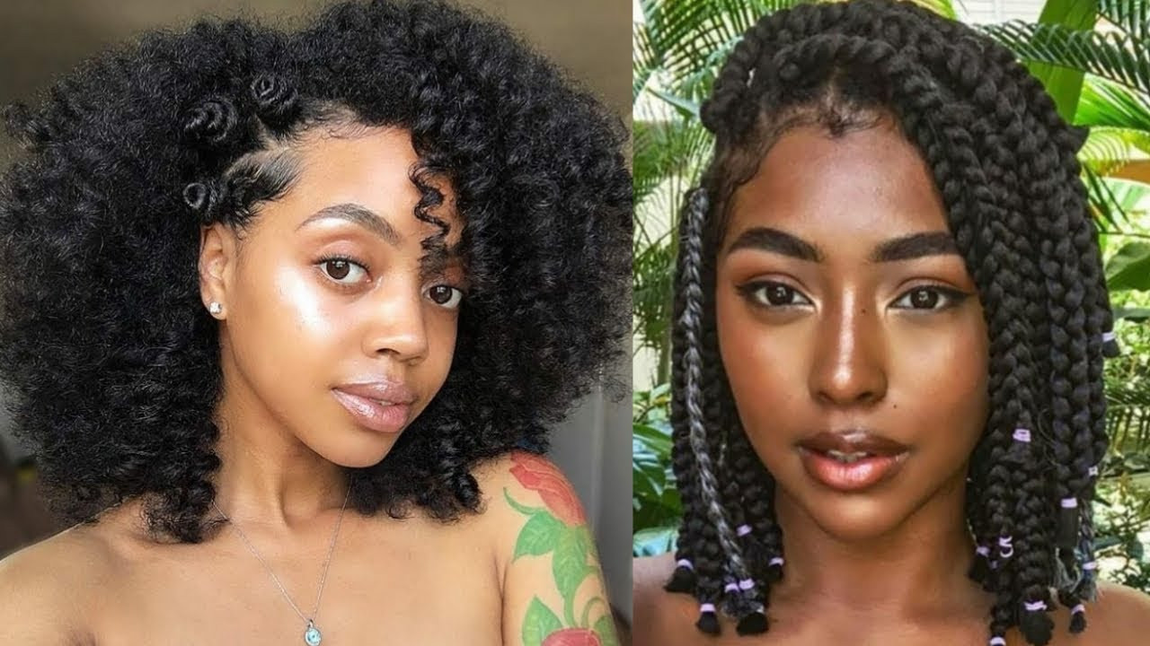 Quick Hairstyles For Black Women
 Amazing Natural Hairstyles for Black Women Short Medium