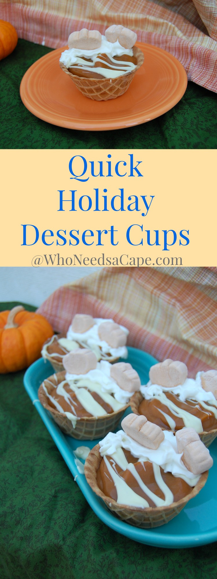 Quick Holiday Desserts
 Quick Holiday Dessert Cups Who Needs A Cape