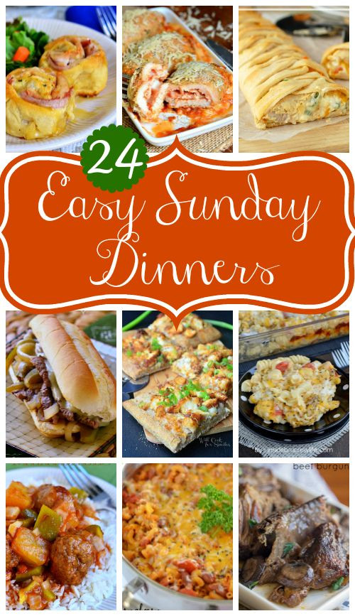 Quick Sunday Dinner
 Best 25 Sunday dinner quick ideas on Pinterest