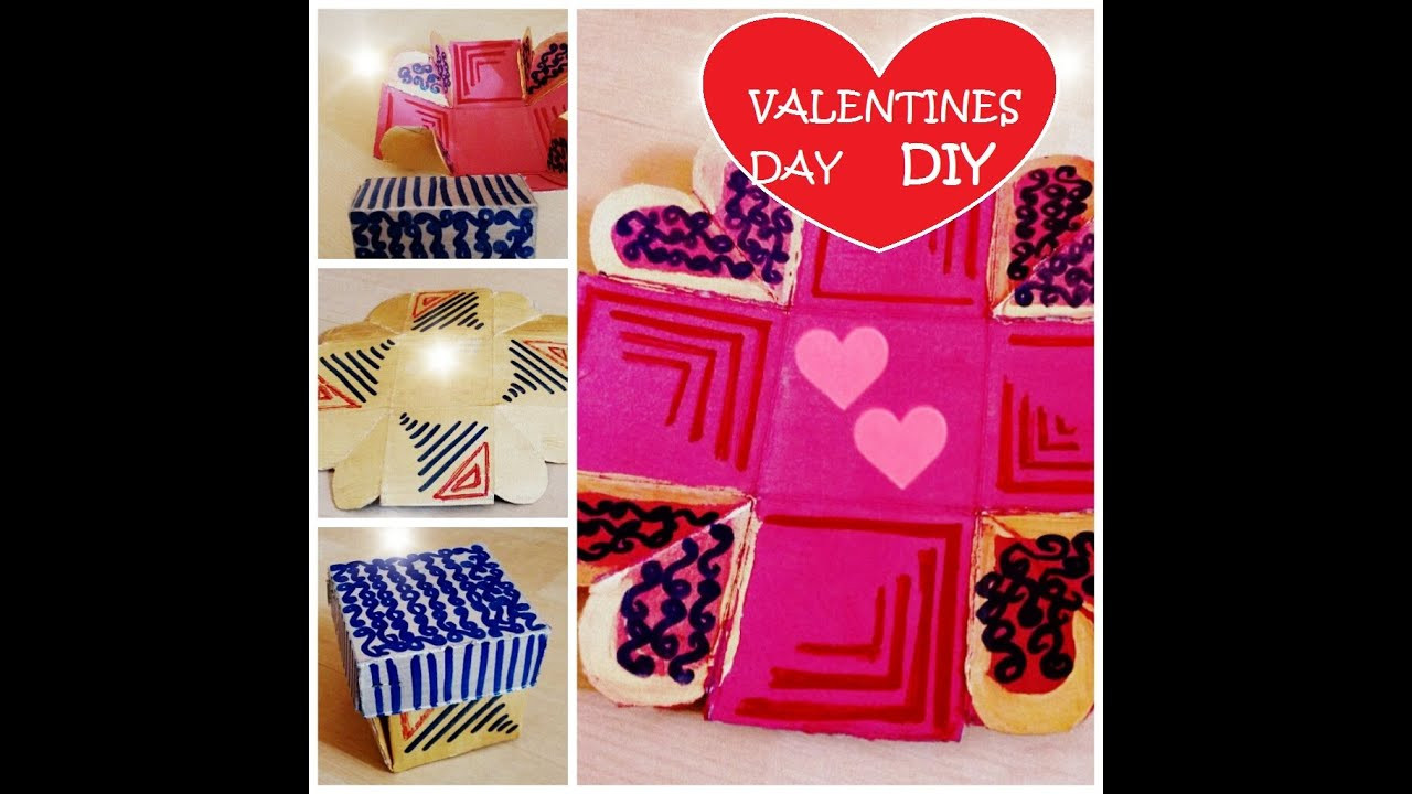 Quick Valentines Day Gifts
 DIY Valentines Day Gift Exploding love box Easy and