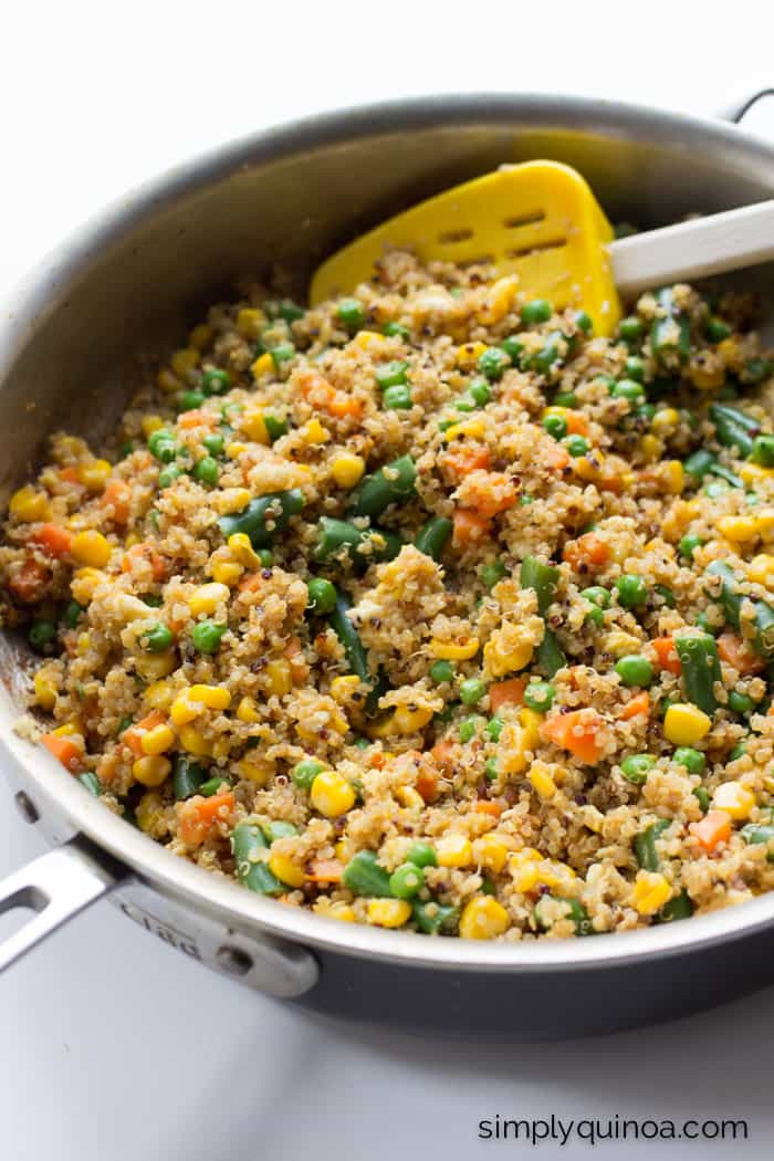 Quinoa And Vegetable Recipe
 10 Minute Ve able Quinoa "Fried Rice" Simply Quinoa
