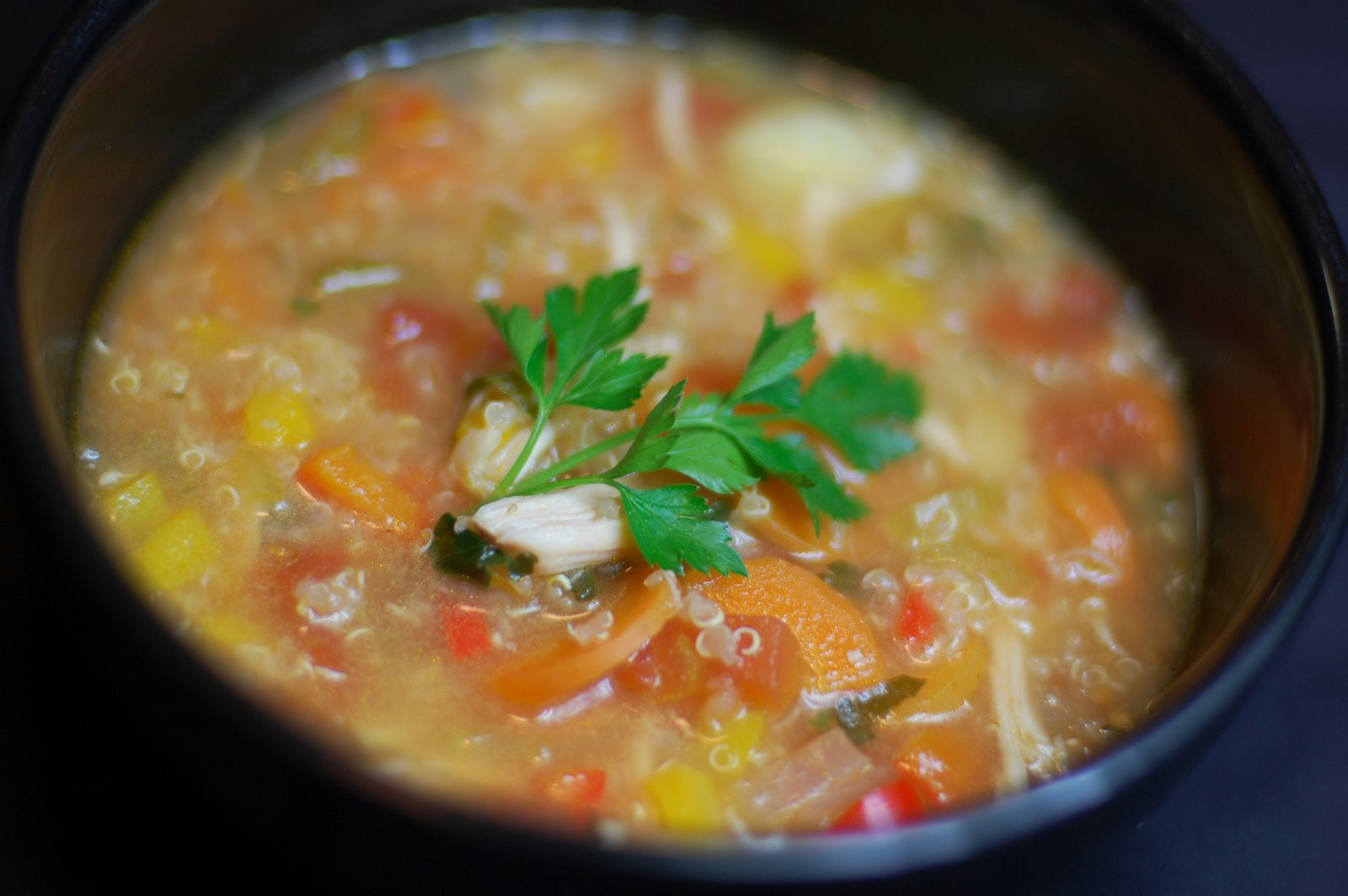 Quinoa And Vegetable Stew
 Barefoot and Baking Quinoa and Ve able Stew with Chicken