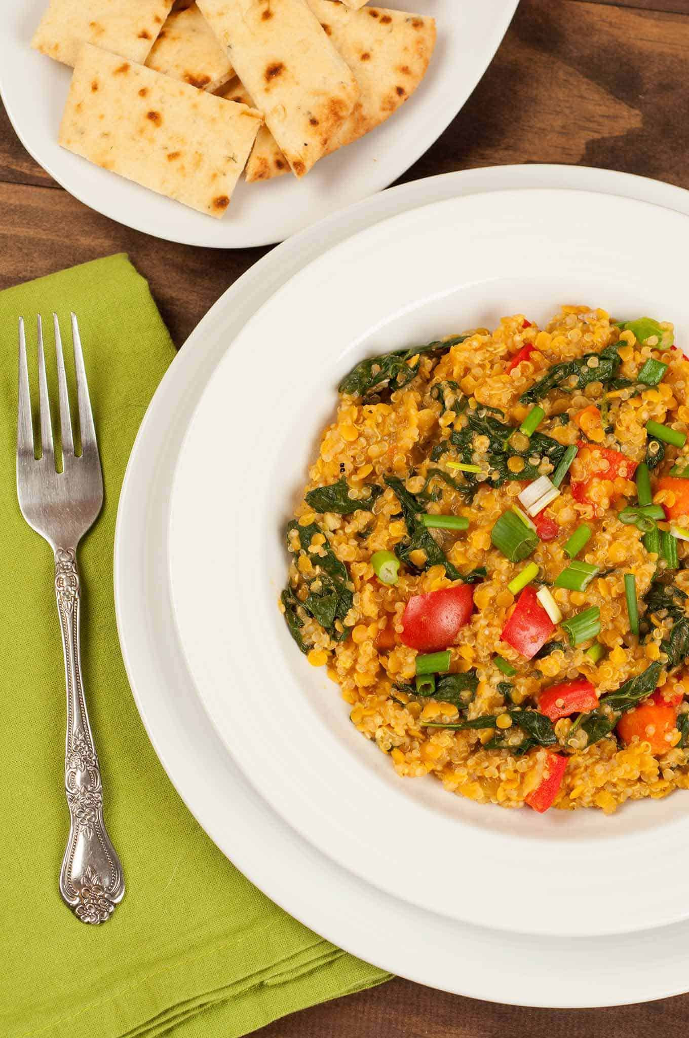 Quinoa And Vegetable Stew
 Curried Lentil Quinoa and Ve able Stew Recipe