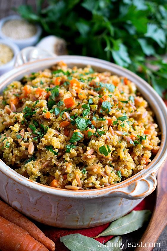 Quinoa Main Dish Recipes
 Quinoa Pilaf Recipe