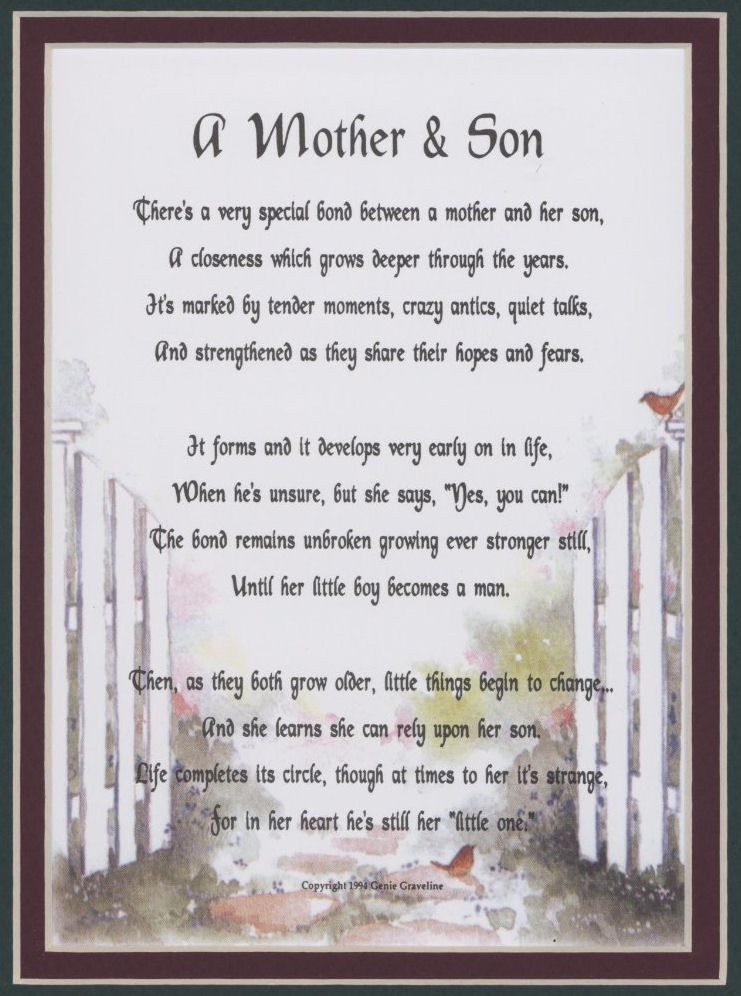 Quote About Mother And Son
 Mother Son Quotes For QuotesGram