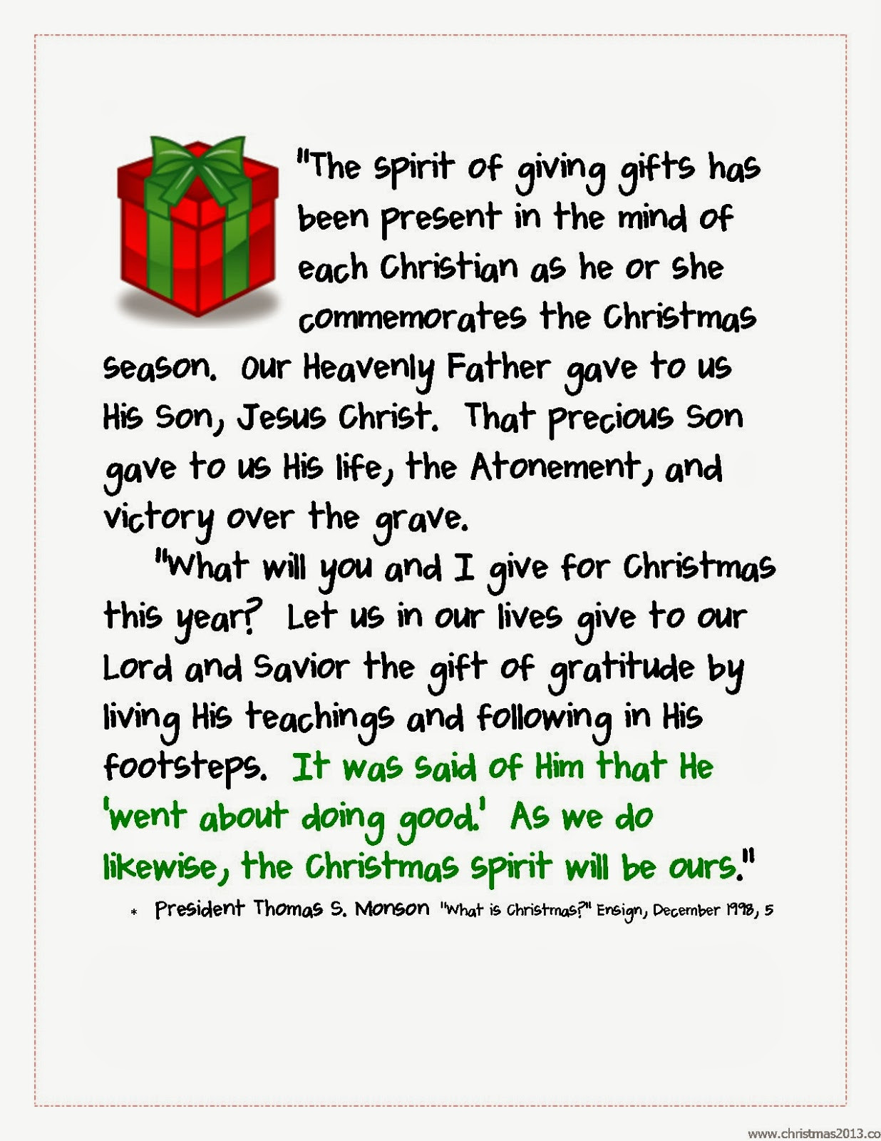 Quote For Christmas
 Meaningful Christmas Quotes QuotesGram