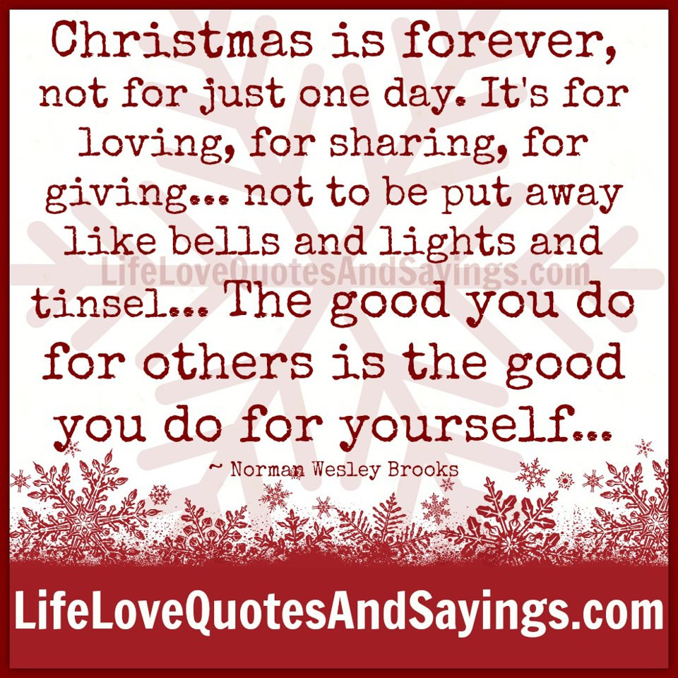 Quote For Christmas
 After Christmas Quotes And Sayings QuotesGram