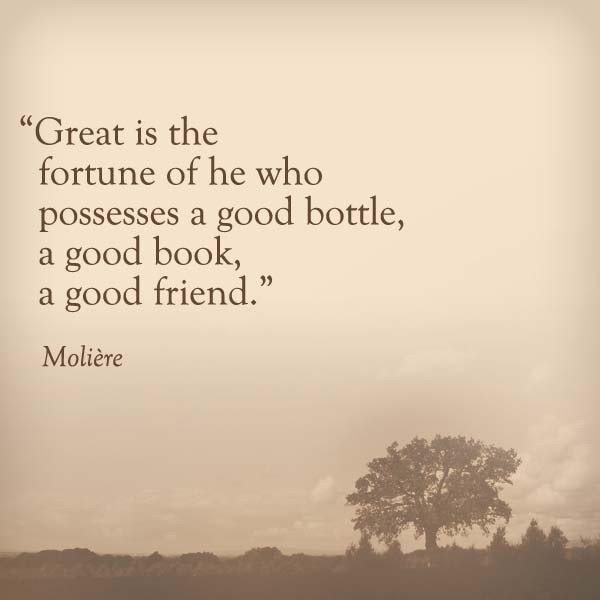 Quote For Good Friendship
 Good Friends And Wine Quotes QuotesGram