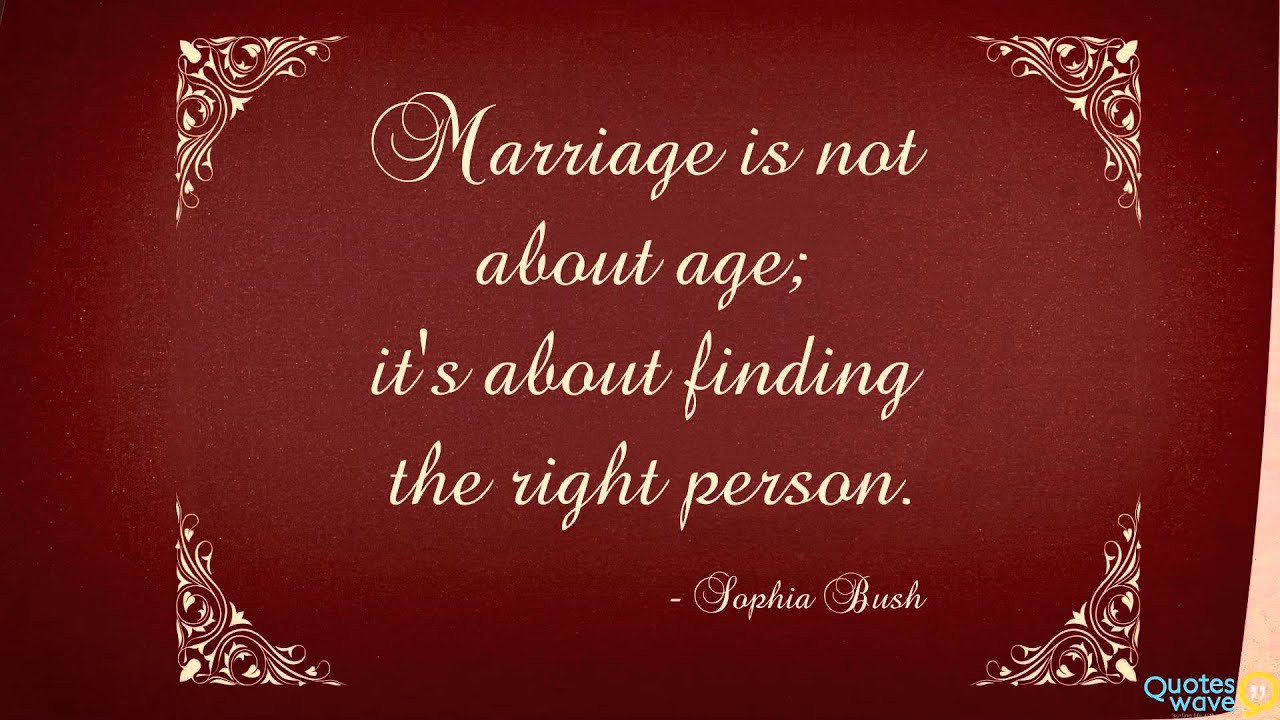Quote Of Marriage
 14 Best Marriage Quotes