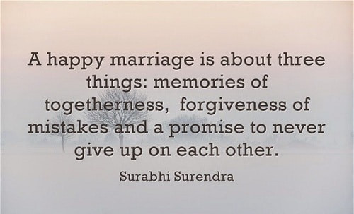 Quote On Marriage
 52 Funny and Happy Marriage Quotes with Good