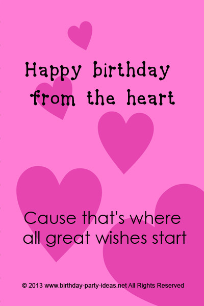 Quotes About Happy Birthday
 Cute Birthday Sayings And Quotes QuotesGram