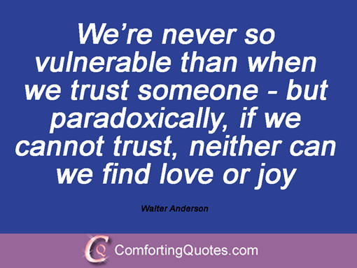 Quotes About Relationships And Trust
 TRUST QUOTES AND SAYINGS image quotes at hippoquotes