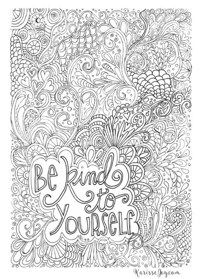 Quotes Coloring Pages For Adults
 12 Inspiring Quote Coloring Pages for Adults–Free Printables