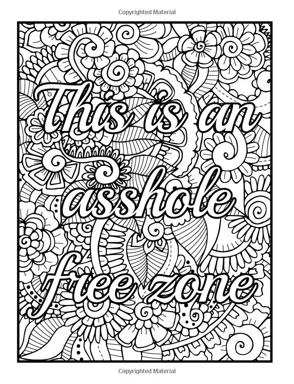Quotes Coloring Pages For Adults
 2 Quotes Free inspirational quote adult coloring book