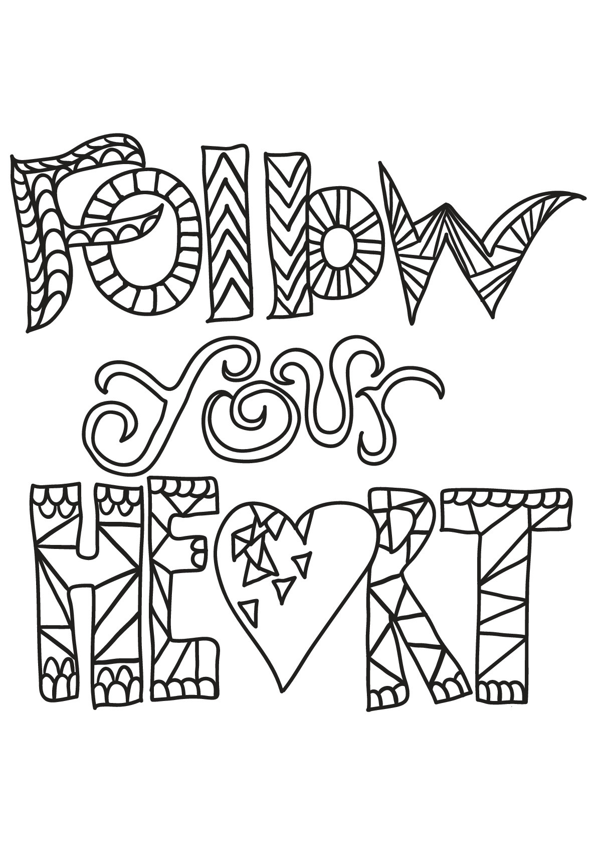 Quotes Coloring Pages For Adults
 Free book quote 6 Quotes Adult Coloring Pages