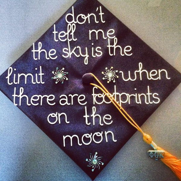 Quotes For Graduation Caps
 60 Awesome Graduation Cap Ideas Noted List