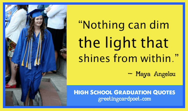 Quotes For High School Graduation
 High School Graduation Quotes