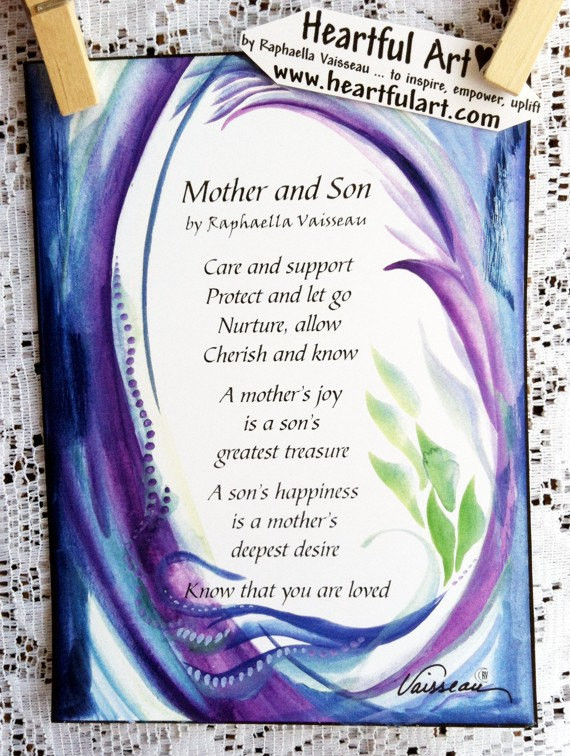 Quotes From Mothers To Sons
 Mother And Son Quotes And Poems QuotesGram