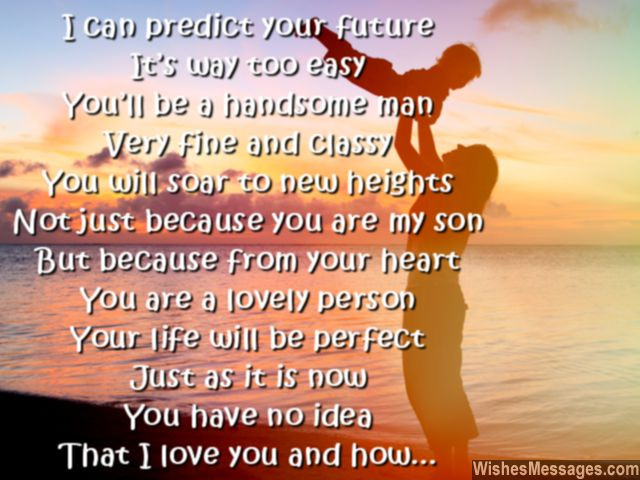 Quotes From Mothers To Sons
 I Love You Messages for Son Quotes – WishesMessages