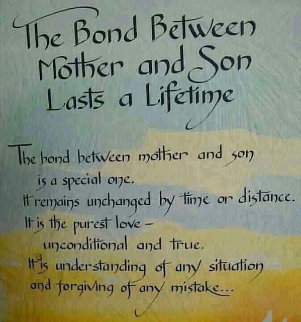 Quotes From Mothers To Sons
 Wallpapers Quotes And Fun The Bond Between Mother and Son