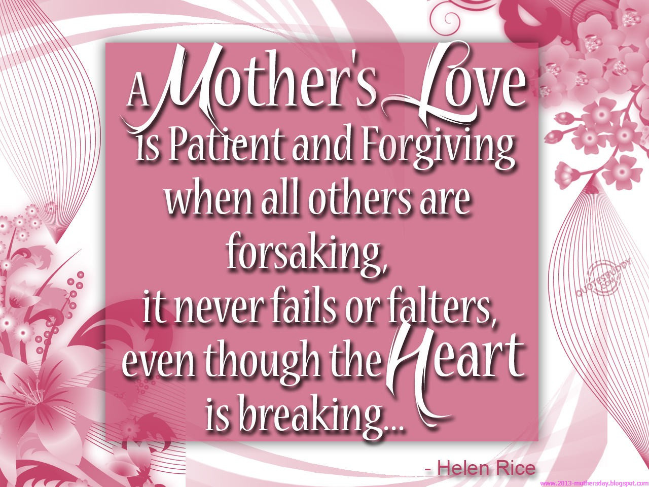 Quotes On Mother
 Mothers Day Best Quotes Ever QuotesGram