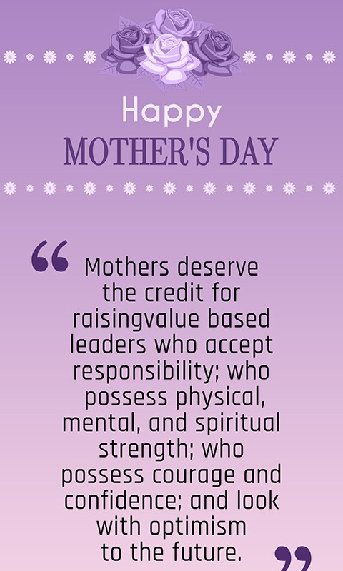 Quotes On Mother
 Best Mother’s Day Quotes