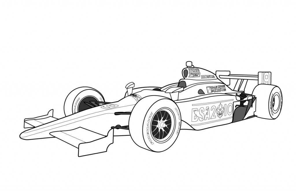 Race Car Coloring Pages Printable Free
 Free Printable Race Car Coloring Pages For Kids