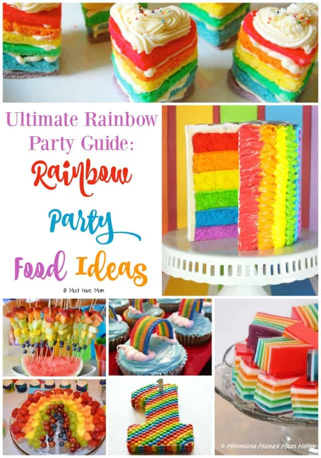 Rainbow Party Ideas Food
 The Ultimate Guide To Throwing A Rainbow Party Rainbow