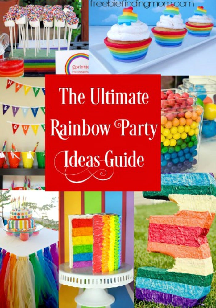Rainbow Party Ideas Food
 Rainbow Party Ideas