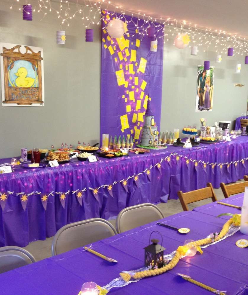 Rapunzel Birthday Decorations
 Rapunzel Tangled Birthday Party Ideas
