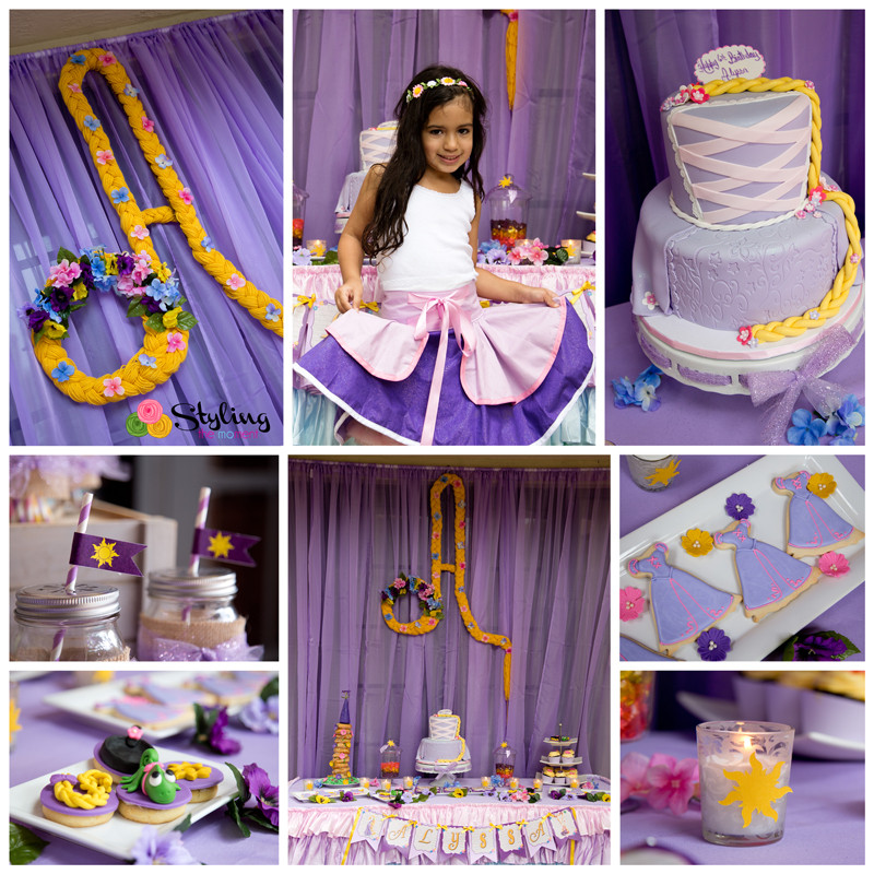Rapunzel Birthday Decorations
 Tangled in Fun Rapunzel Birthday Party