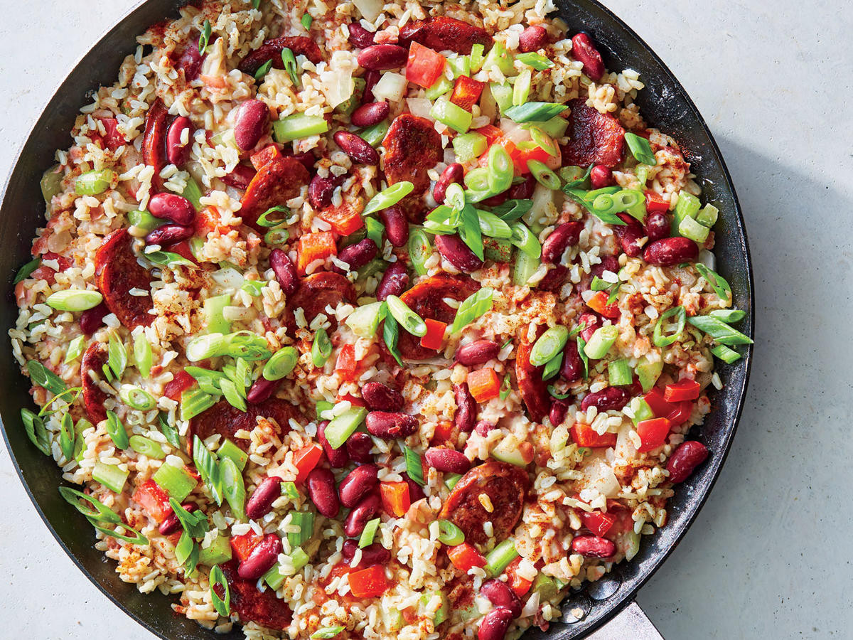 Recipe For Red Beans And Rice
 Skillet Red Beans and Rice Recipe Cooking Light