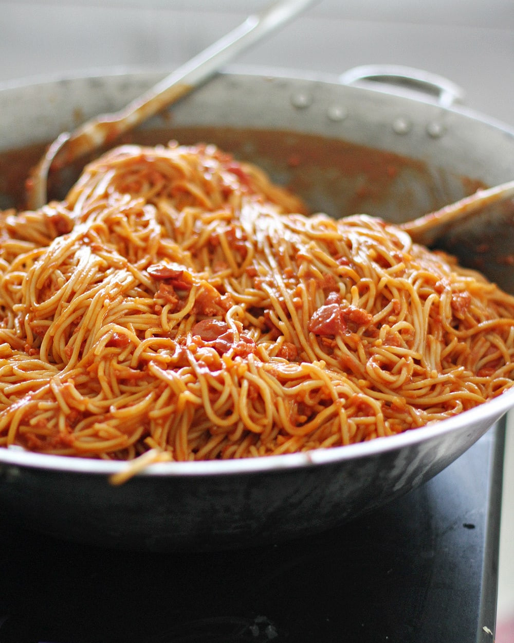 Recipe With Spaghetti Noodles
 Filipino Spaghetti Recipe Pinch of Yum