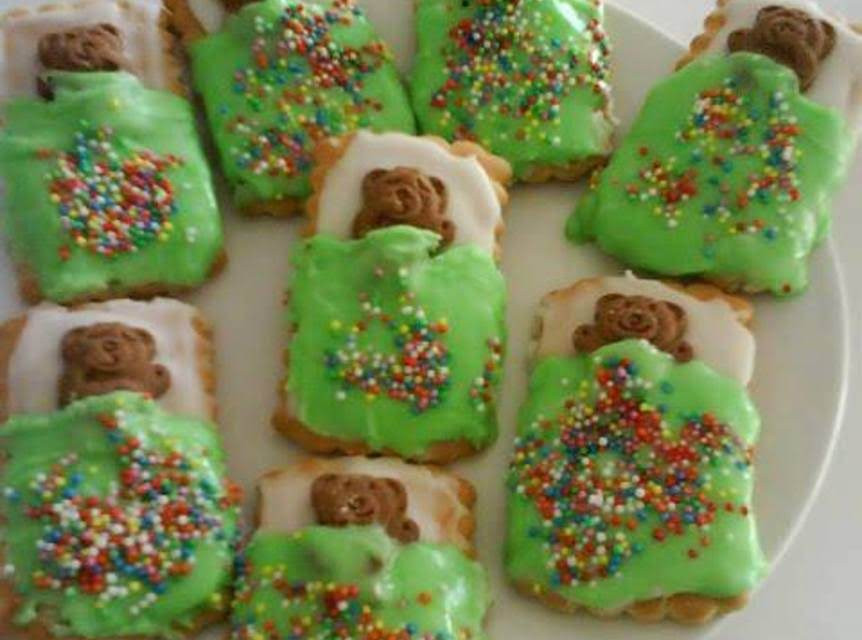 Recipes For Baby Showers
 Baby Shower Christmas Cookies Recipe