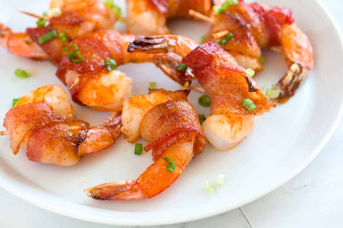 Recipes For Bacon Wrapped Shrimp
 Spicy Maple Bacon Wrapped Shrimp Recipe